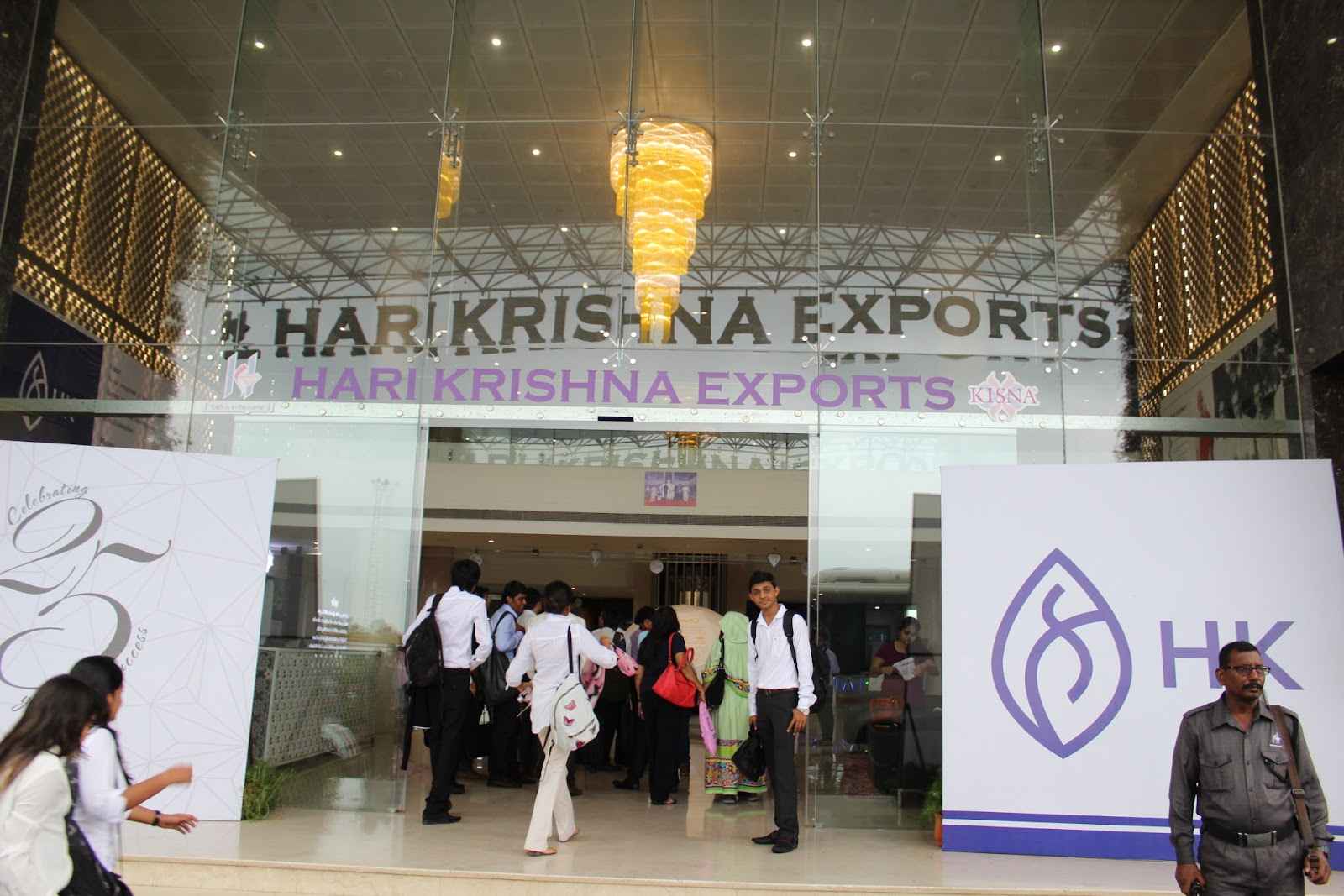 Hari krishna exports entrance