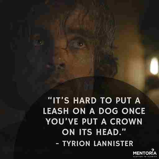 quote by Tyrion Lannister
