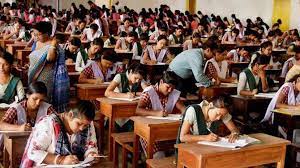 students writing neet exam