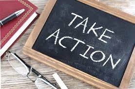 take action