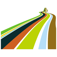Colorful road vector